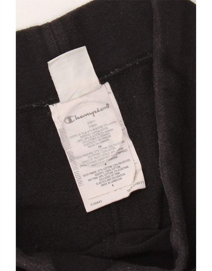Champion Herren-Sportshorts mit Grafik, Größe S, schwarze Baumwolle