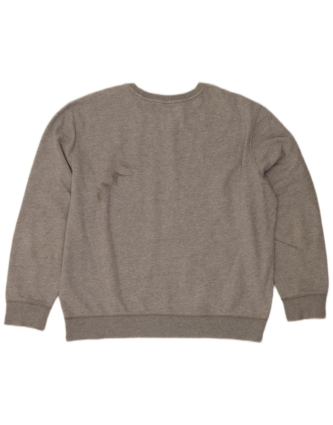 Timberland Herren Sweatshirt Pullover 2XL Grau gefleckte Baumwolle