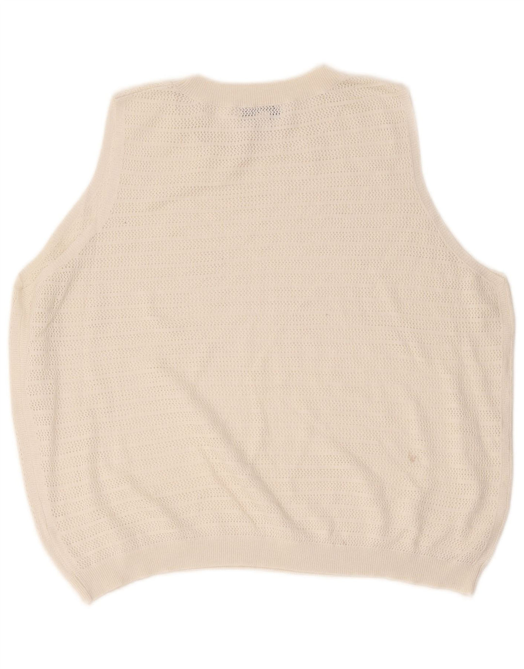 Marks & Spencer Damen Weste Tank Top UK 18 XL Weiß gestreift