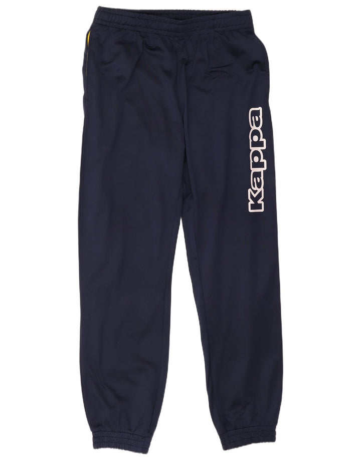 Kappa Herren-Trainingshose mit Grafik, mittelblau, Polyester