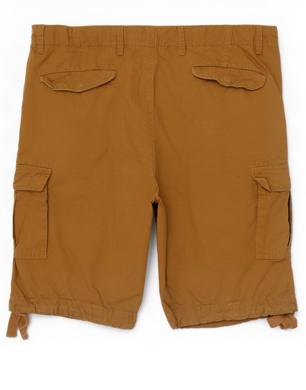 Airwalk Herren-Cargo-Shorts, Größe S, W34, Beige, Baumwolle
