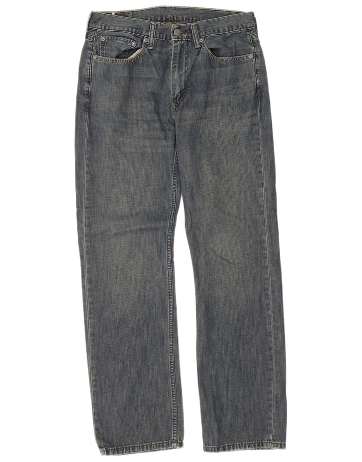 Levi's Herren 514 Straight Jeans W32 L32 Blaue Baumwolle