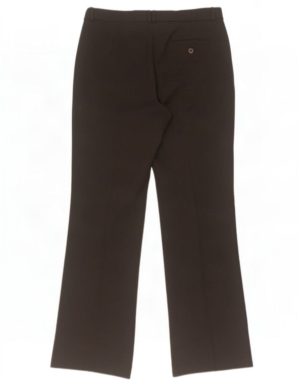 Marks & Spencer Damen Bootcut-Anzughose UK 10 Small W31 L30 Schwarz