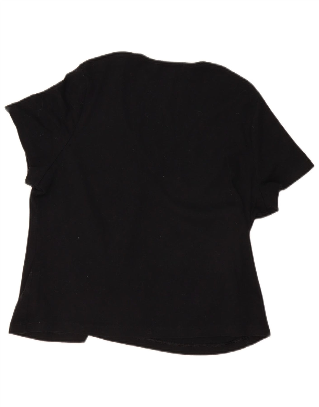Marks & Spencer Damen Bluse Top UK 22 3XL Schwarz Baumwolle