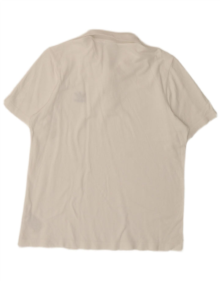 ADIDAS Herren Poloshirt Mittelweiße Baumwolle