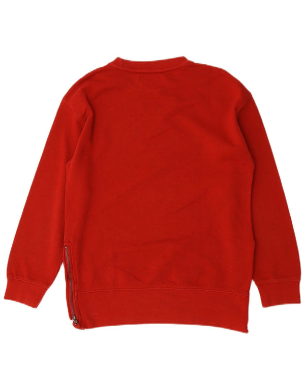 Zara Mädchen Sweatshirt Pullover 9-10 Jahre Rot