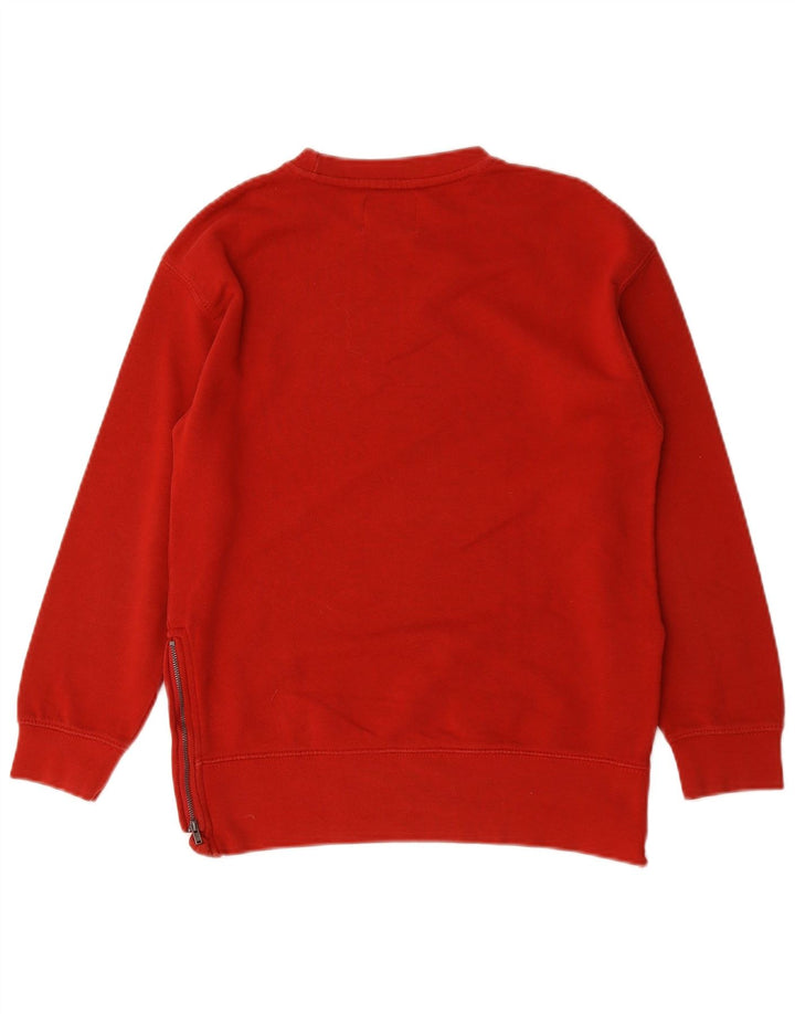 Zara Mädchen Sweatshirt Pullover 9-10 Jahre Rot