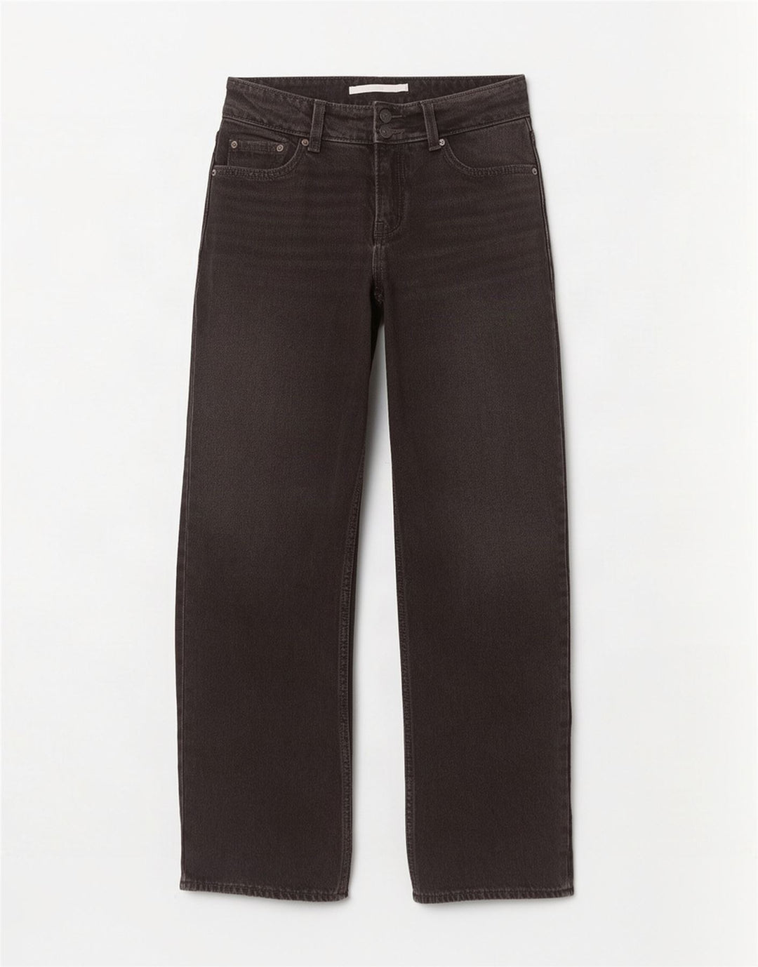 Levi's Damen-Jeans mit weitem Bein, W24, L32, Schwarz