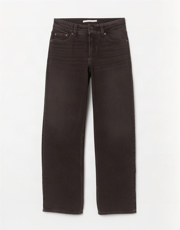 Levi's Damen-Jeans mit weitem Bein, W24, L32, Schwarz