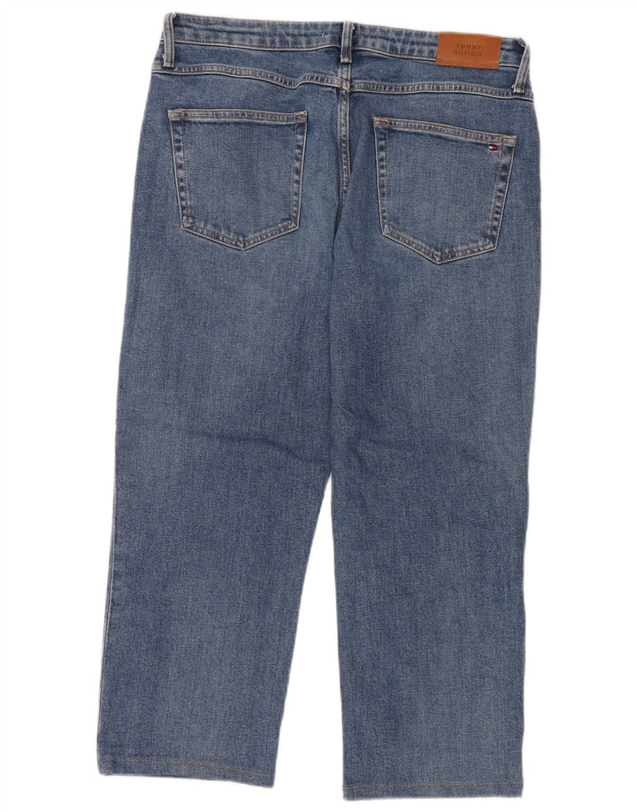 TOMMY HILFIGER Womens Classic Straight Jeans W32 L30 Blue