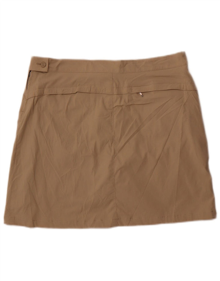 Eddie Bauer Damen Skort US 8 Medium Beige Nylon