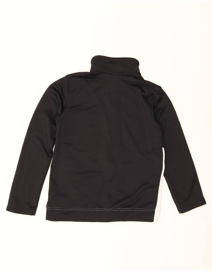 Nike Jungen-Trainingsanzug-Top-Jacke, 12–13 Jahre, Größe L, Schwarz, Farbblock