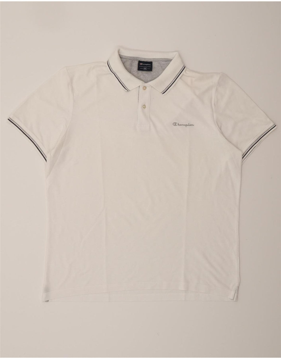 CHAMPION Herren Poloshirt 2XL Weiß