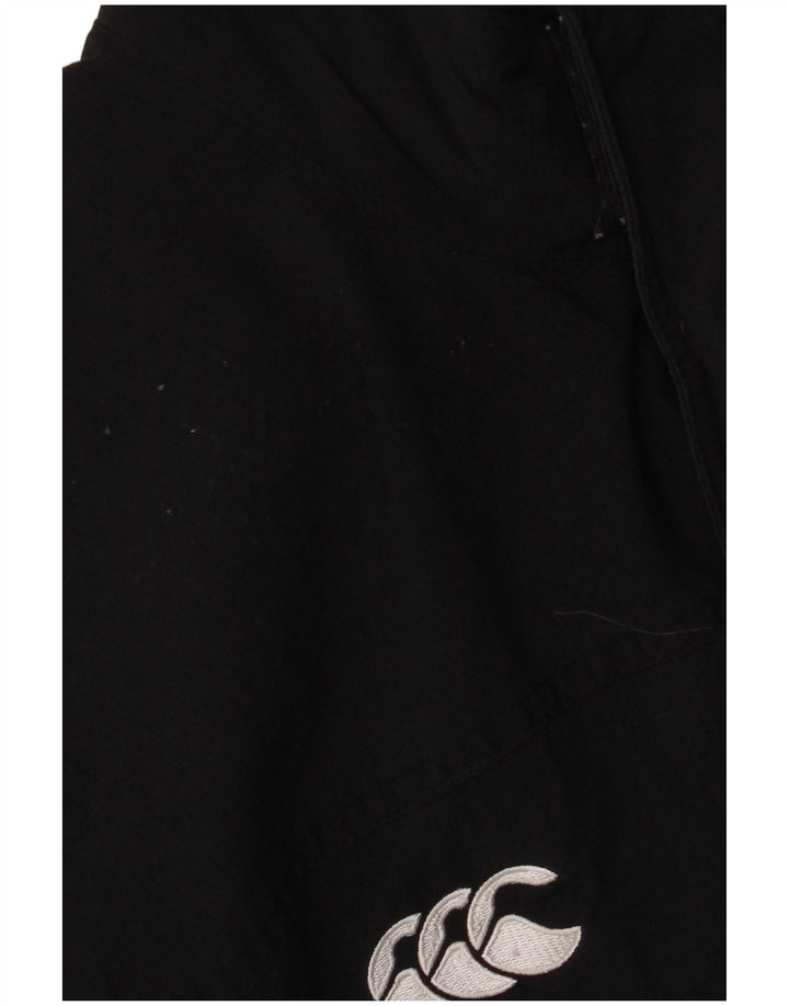 Canterbury Herren-Windbreaker-Jacke, UK 40, Größe L, Schwarz, Farbblock