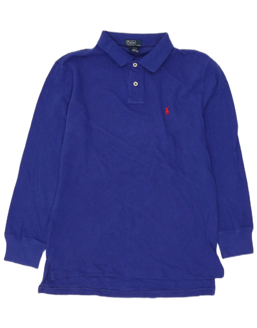 Polo Ralph Lauren Langarm-Poloshirt für Jungen, 12–13 Jahre, Mittelblau