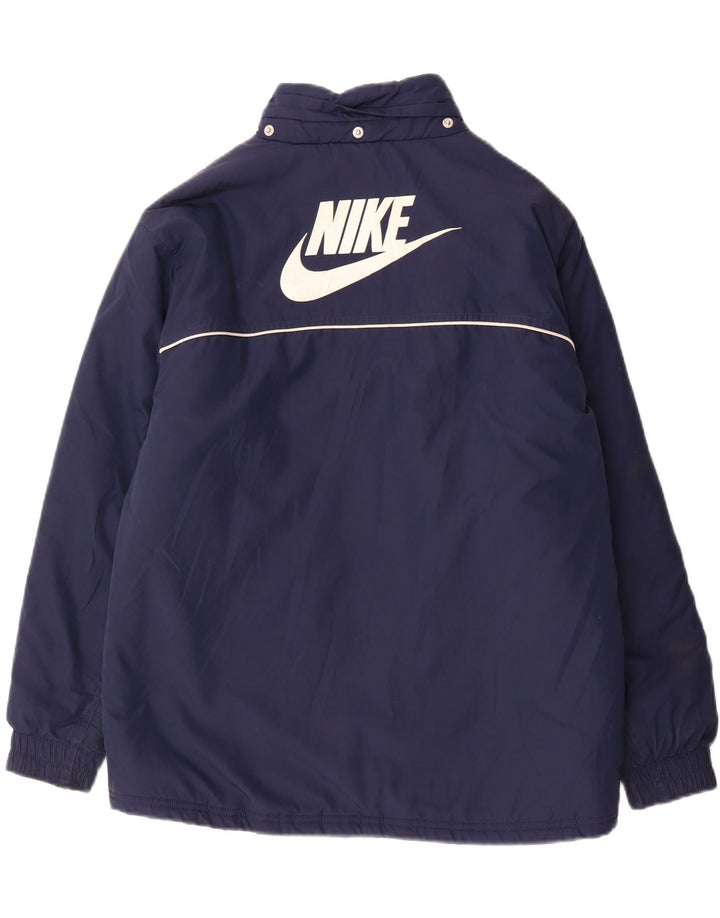 Nike Jungen Grafik gepolsterte Jacke 12–13 Jahre groß Marineblau Polyester