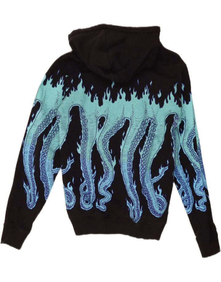 Octopus Damen-Kapuzenpullover mit Grafik, Gr. 6, XS, Schwarz