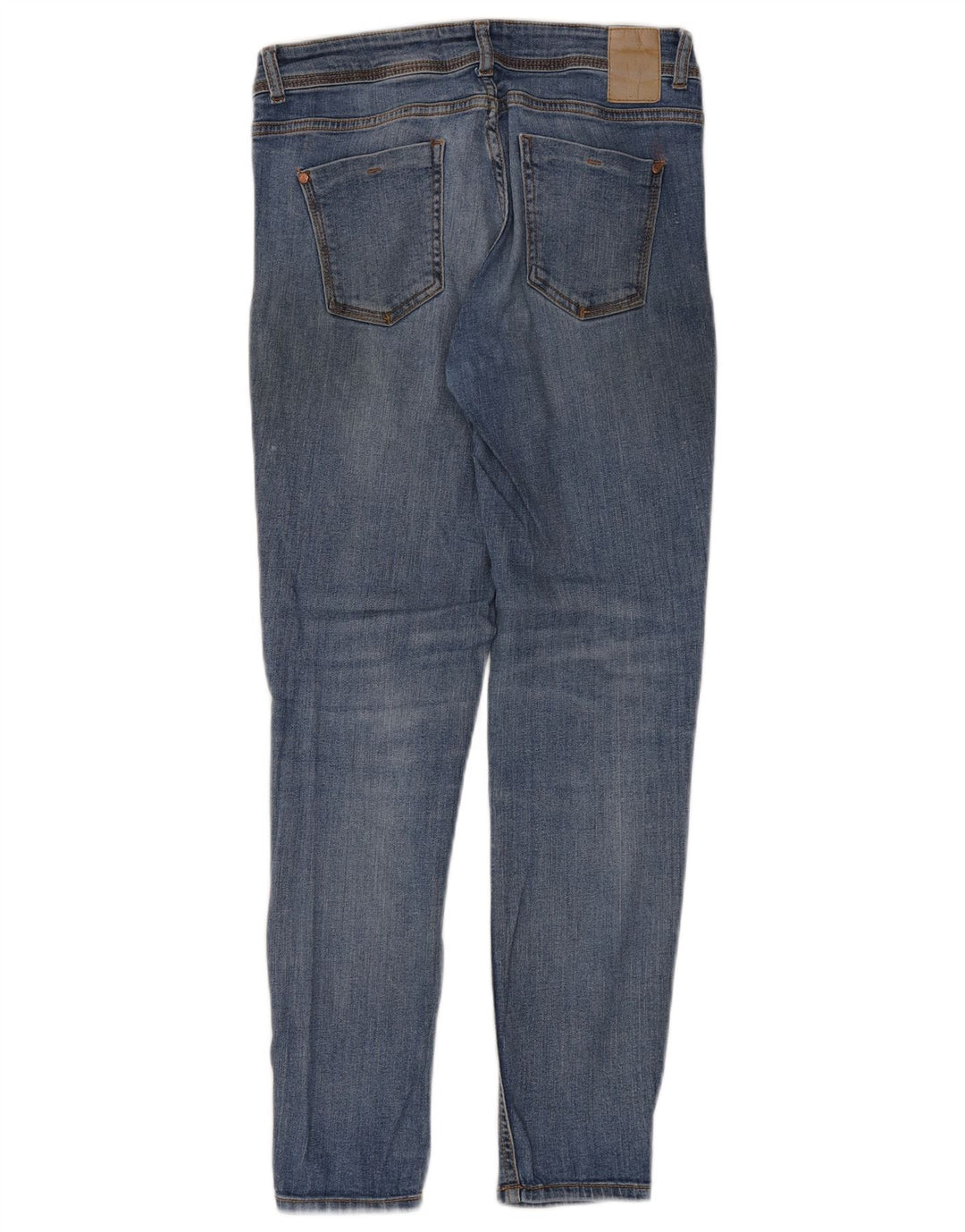 ZARA Damen Slim Jeans EU 38 Small W28 L30 Blau