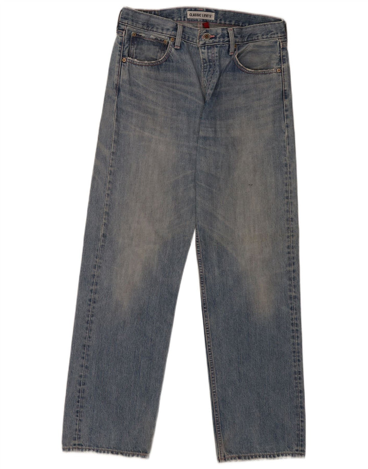 Levi's Herren 503 Straight Jeans W34 L33 Blau