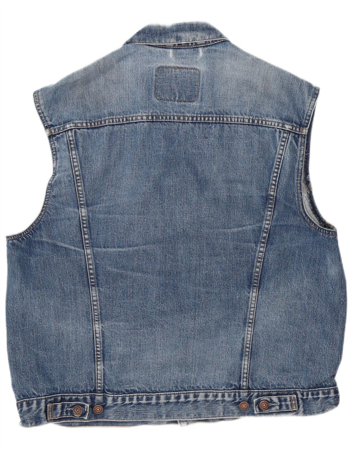 Levi's Herren Jeansweste UK 42 XL Blau