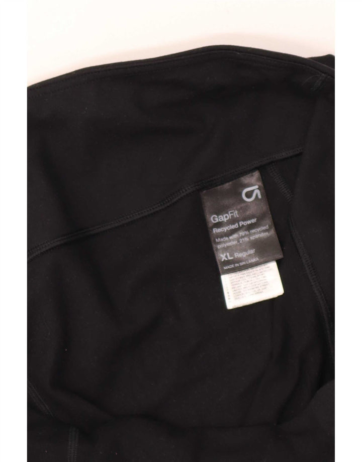 Gap Damen Leggings UK 18 XL Schwarz Polyester