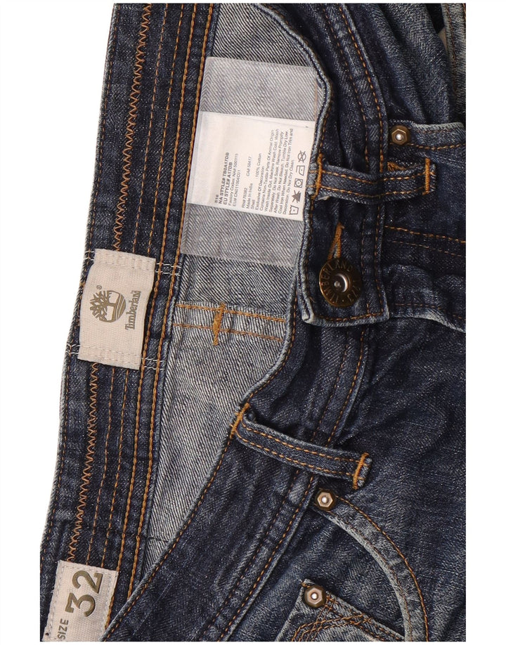 Timberland Herren Slim Jeans W32 L33 Blaue Baumwolle