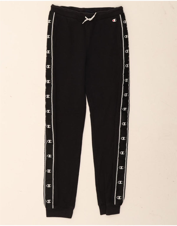 Champion Jogginghose mit Grafik für Jungen, 13–14 Jahre, XL, Schwarz
