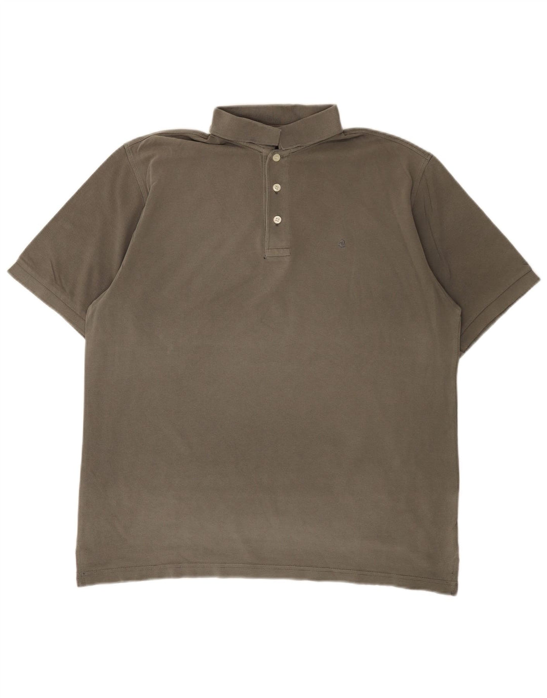 Invicta Herren-Poloshirt, große graue Baumwolle