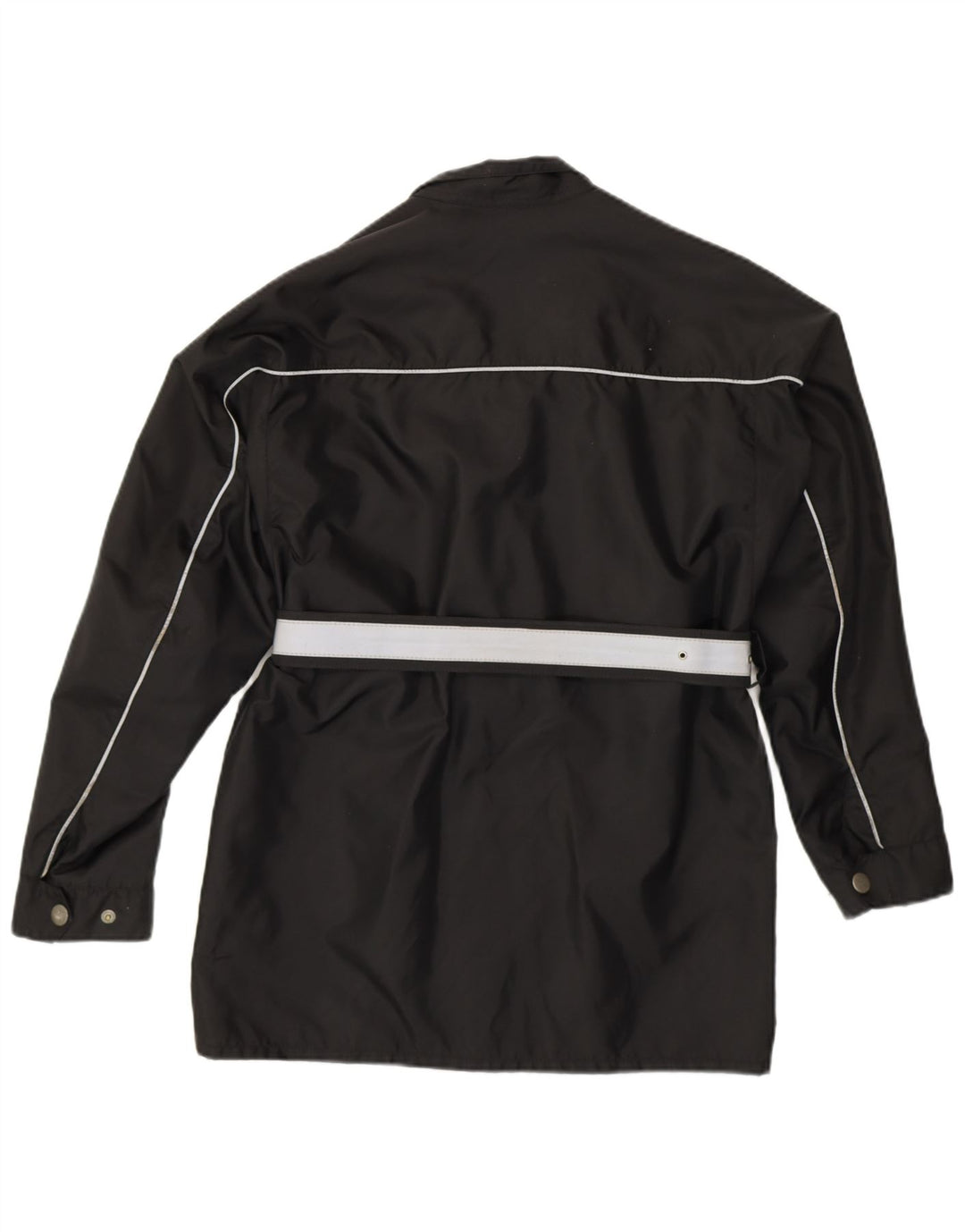 BELSTAFF Damen Racer Jacke IT 42 Mittelschwarzes Nylon