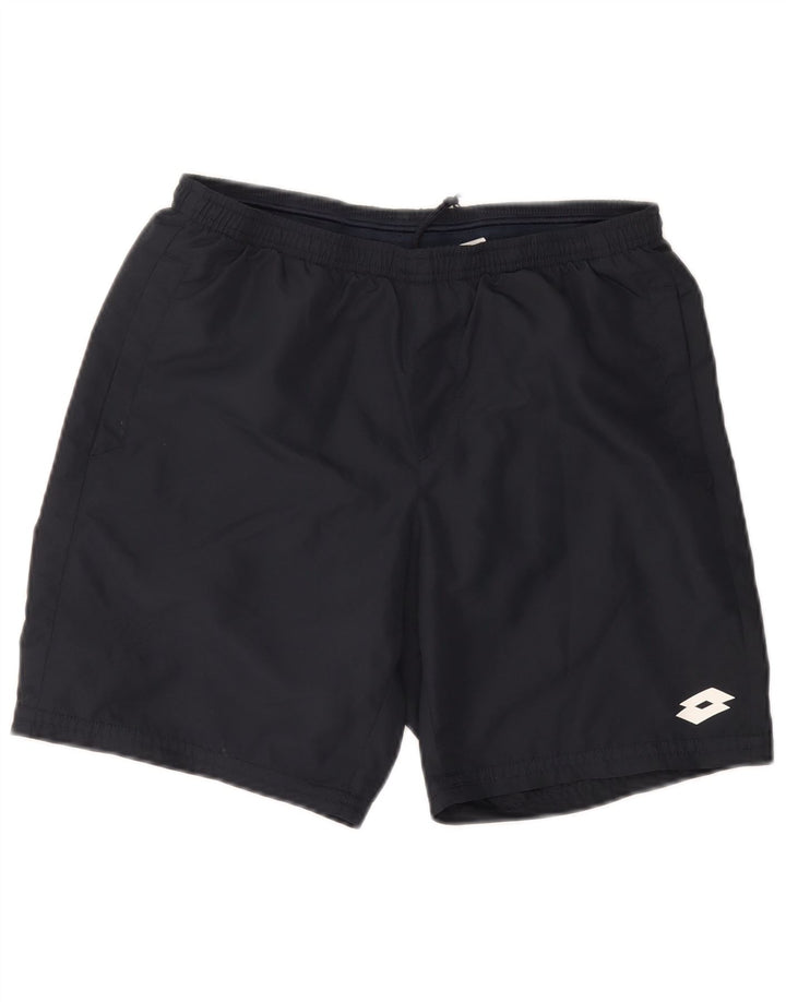 LOTTO Herren-Sportshorts, klein, marineblau, Polyester