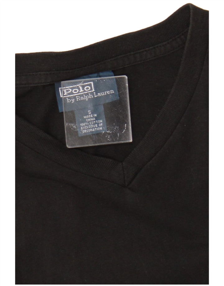 Polo Ralph Lauren Herren T-Shirt Top Small Schwarz Baumwolle