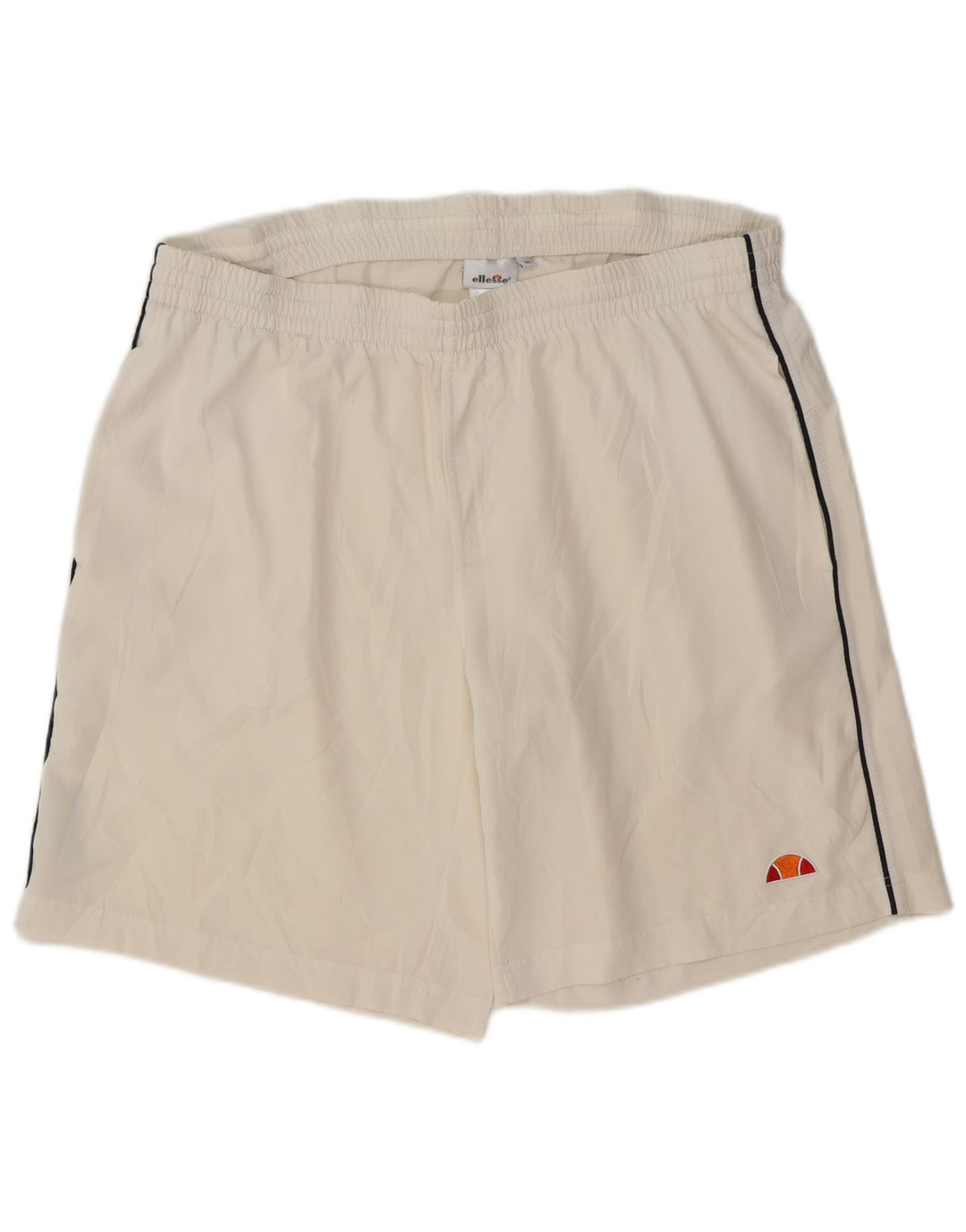 Ellesse Herren-Sportshorts Medium Off White Polyester
