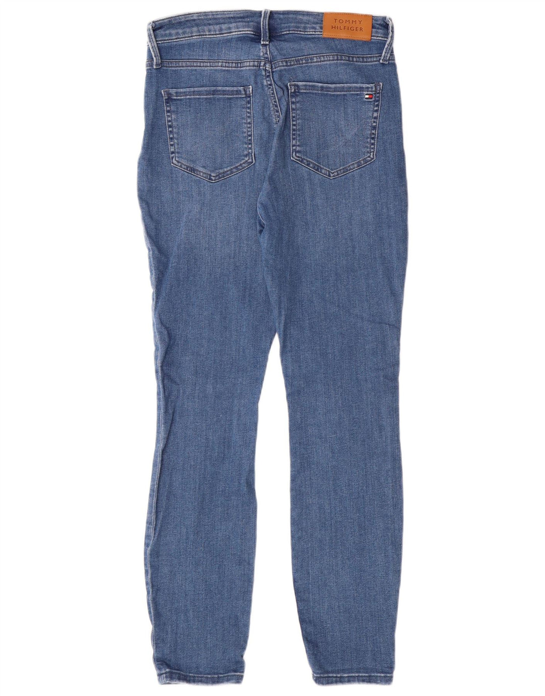 TOMMY HILFIGER Damen Harlem Skinny Jeans W29 L28 Blaue Baumwolle