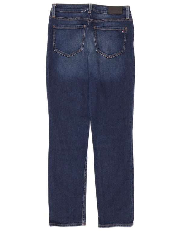 Tommy Hilfiger Damen Rome RW Straight Jeans W28 L30 Marineblau Baumwolle