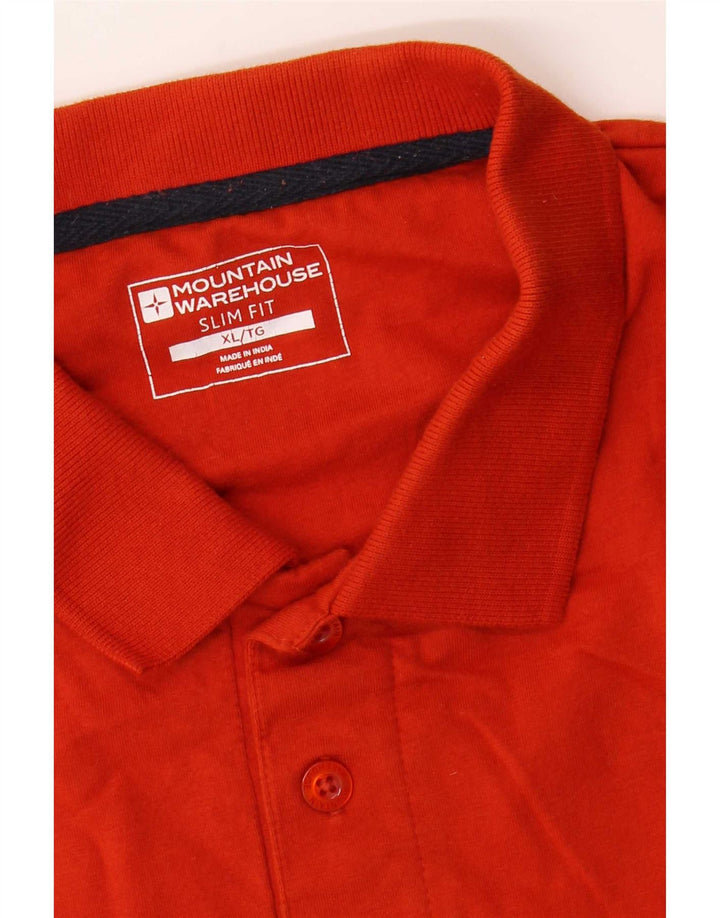 Mountain Warehouse Slim-Fit-Poloshirt für Herren, XL, Rot
