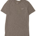 Nike Herren Athletic Cut T-Shirt Top Small Grau meliert