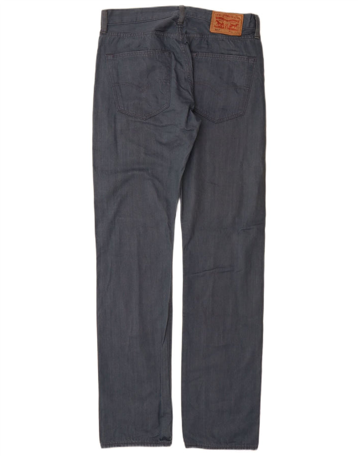 Levi's Herren Straight Jeans W31 L34 Blaue Baumwolle