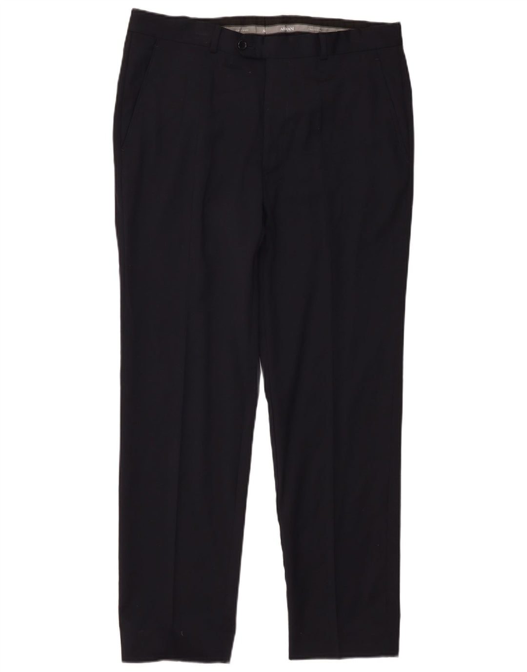 Armani Herren gerade Anzughose W34 L28 Schwarz