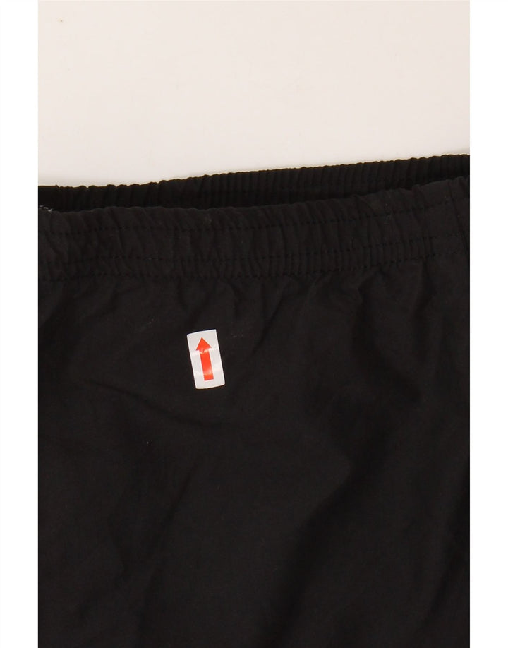 CHAMPION Mens Tracksuit Top Jacket Large Black Colourblock Polyester