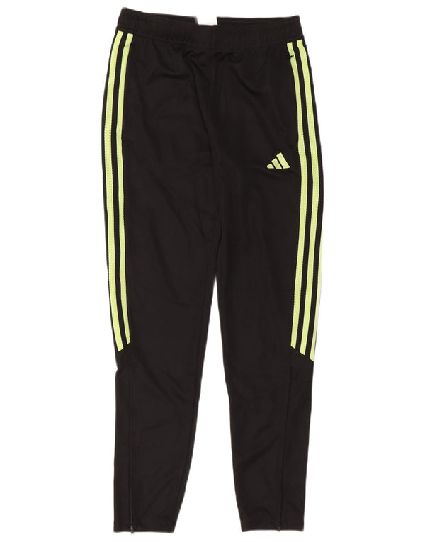 Adidas Jungen Aeroready Trainingshose 13–14 Jahre, schwarzes Polyester