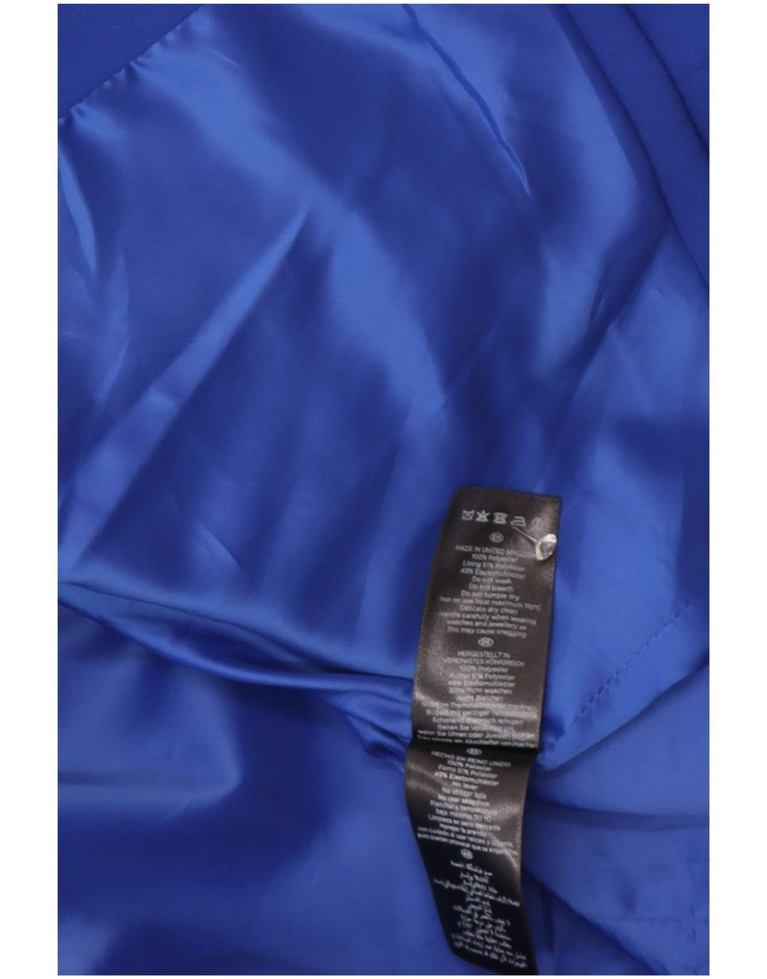 Hobbs Damen-Bolerojacke mit 3/4-Ärmeln, UK 12, Mittelblau, Polyester