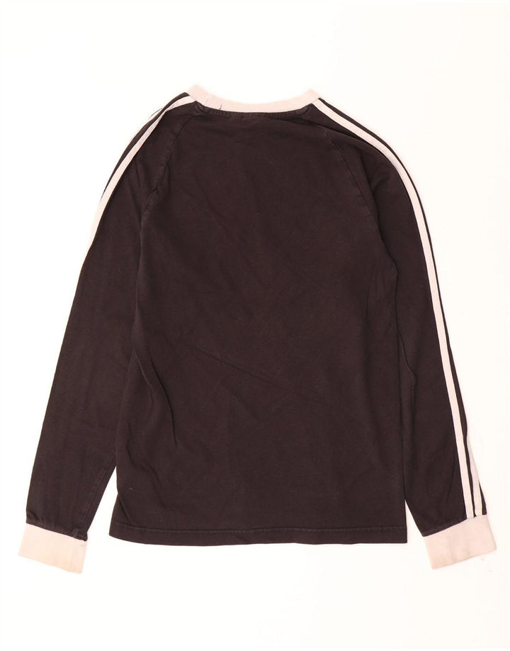ADIDAS Herren Top Langarm XS Schwarz Baumwolle