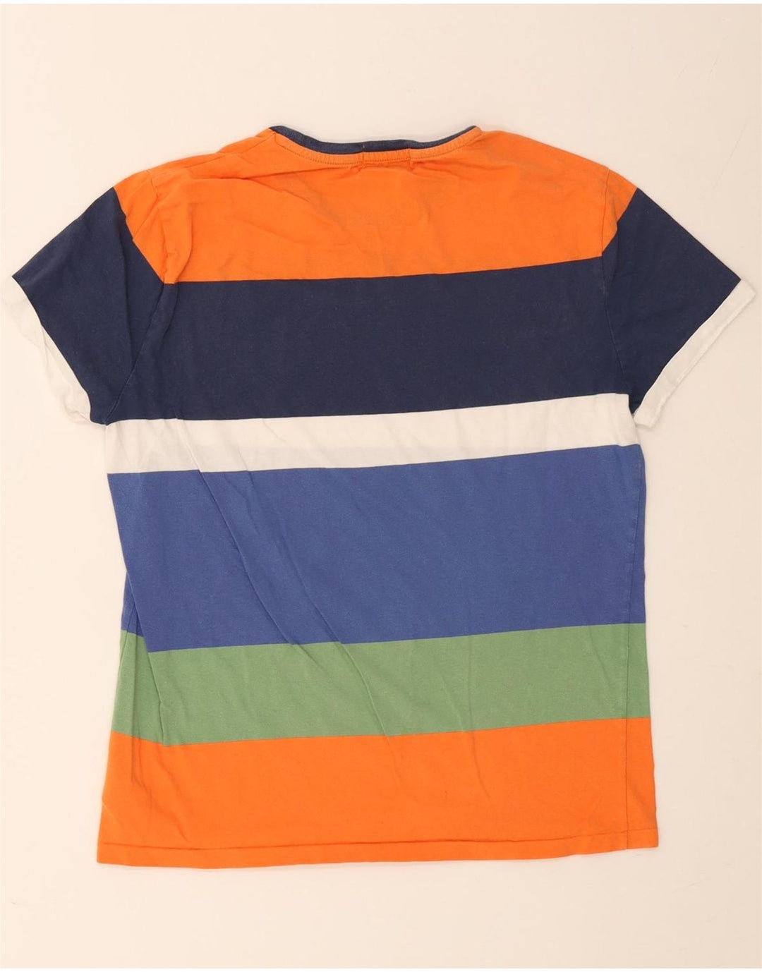Polo Ralph Lauren Herren-T-Shirt-Oberteil, groß, mehrfarbig gestreift