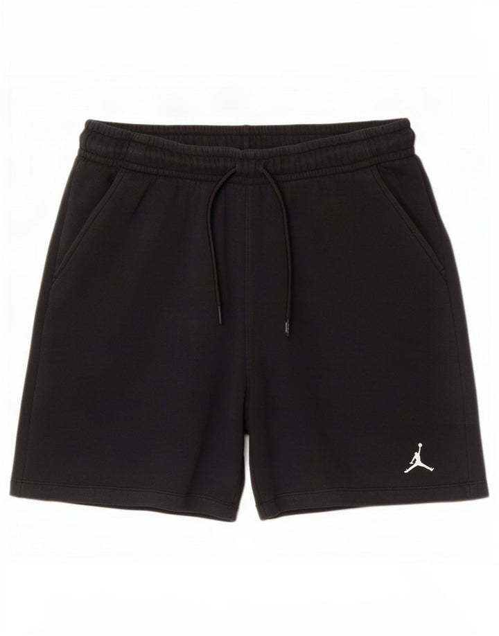 Jordan Herren-Sportshorts aus mittlerer schwarzer Baumwolle