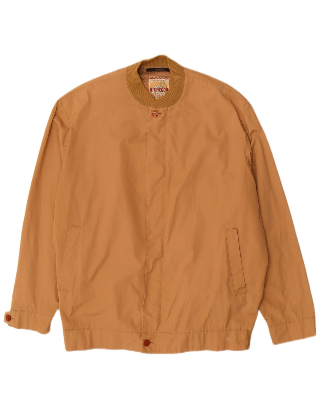 MC Gregor Herren Bomberjacke IT 56 3XL Beige Baumwolle