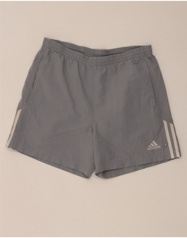 Adidas Herren Sport Shorts Small Grau Polyester
