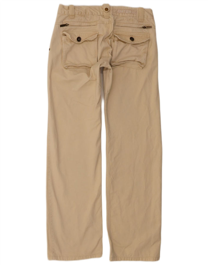 DATCH Gerade Chinohose für Herren, W31, L33, Beige, Baumwolle