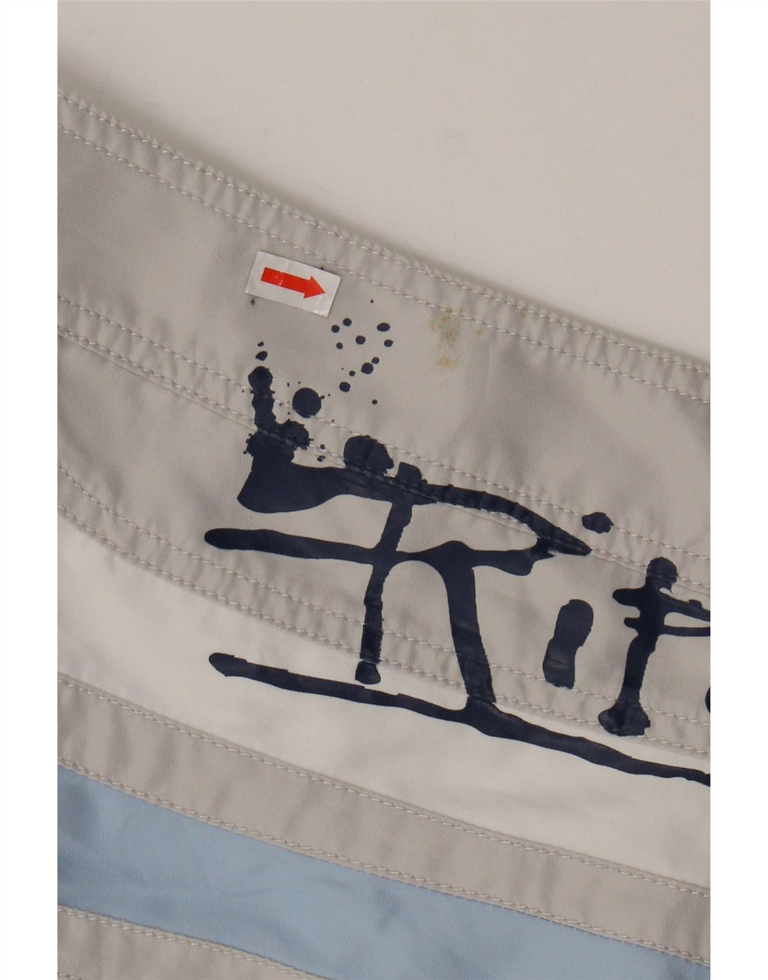 RIP CURL Herren-Badeshorts mit Grafik, XL, Grau, Farbblock-Polyester