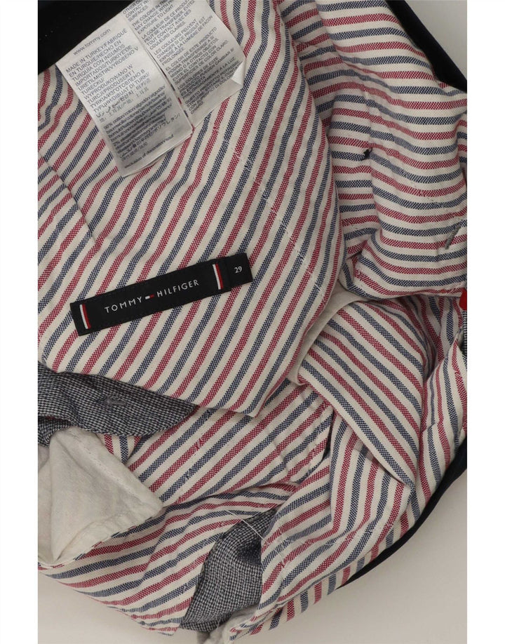 Tommy Hilfiger Herren Chinoshorts W29 mittelgraue Baumwolle
