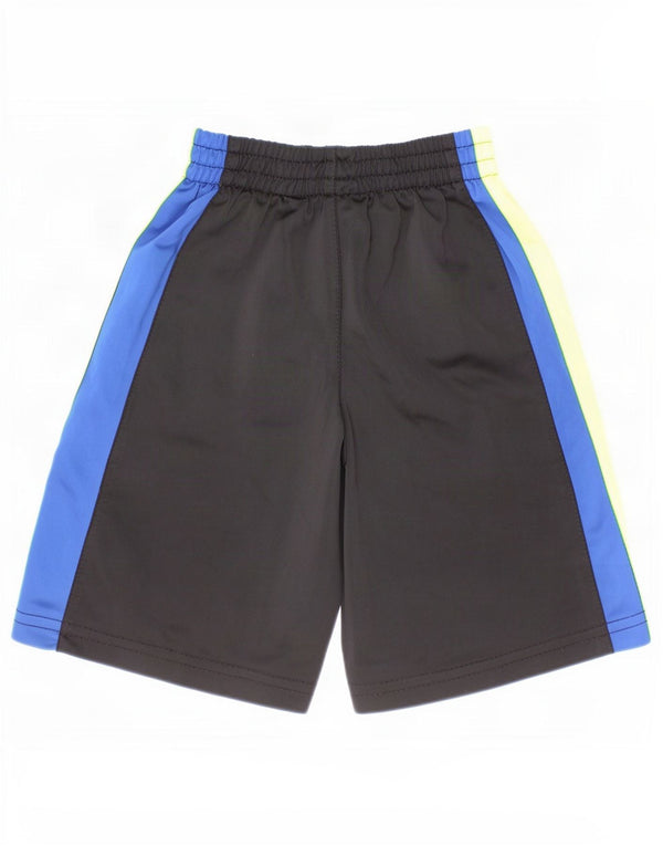 Puma Jungen Sportshorts 4–5 Jahre, schwarzes Colourblock-Polyester